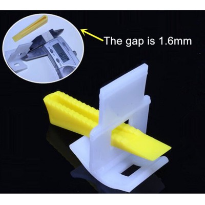 Factory direct tile accessories tile leveling system bent clips and small wedges