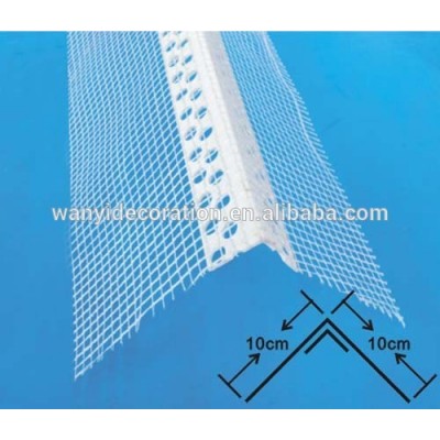 PVC corner bead with glass fabric