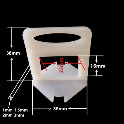 Factory direct tile leveling system 1mm 1.5mm 2mm 3mm clips