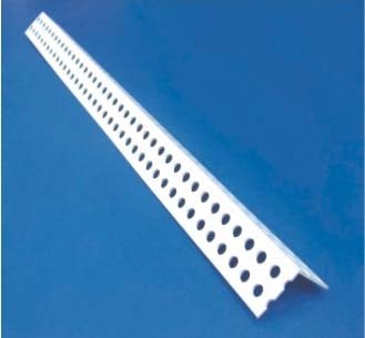 PVC tile corner bead for dry wall